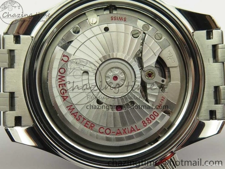 0419 ZeroBulk 2018 Seamaster Diver 300M OMF Best Edition Blue Ceramic Blue Dial on SS Bracelet A8800 (Black Balance Wheel) 7957